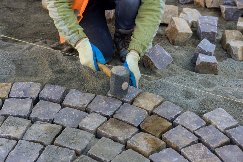 Brick Pavers Installation detail